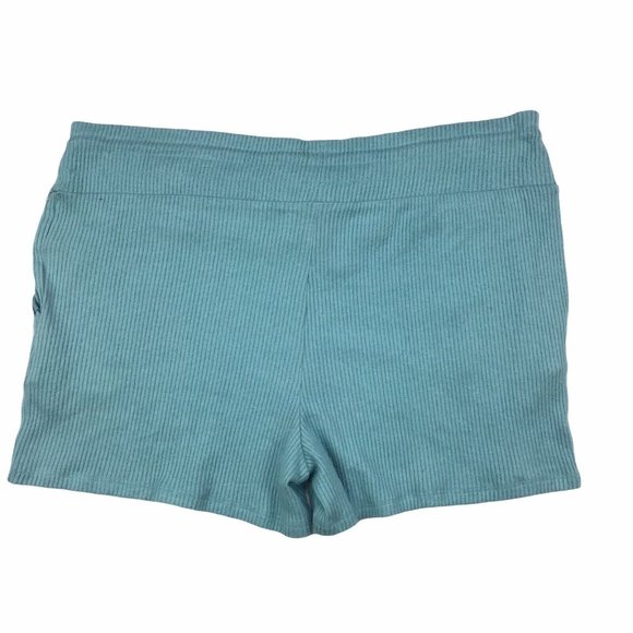 Joe's Blue Drawstring Waist French Terry Pull On Sleep Short Loungewear Sz Large - Picture 4 of 5